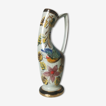 Vase colibri céramique par Bequet