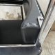 Pair of chrome office chairs