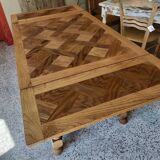 Table with integrated extensions renovated