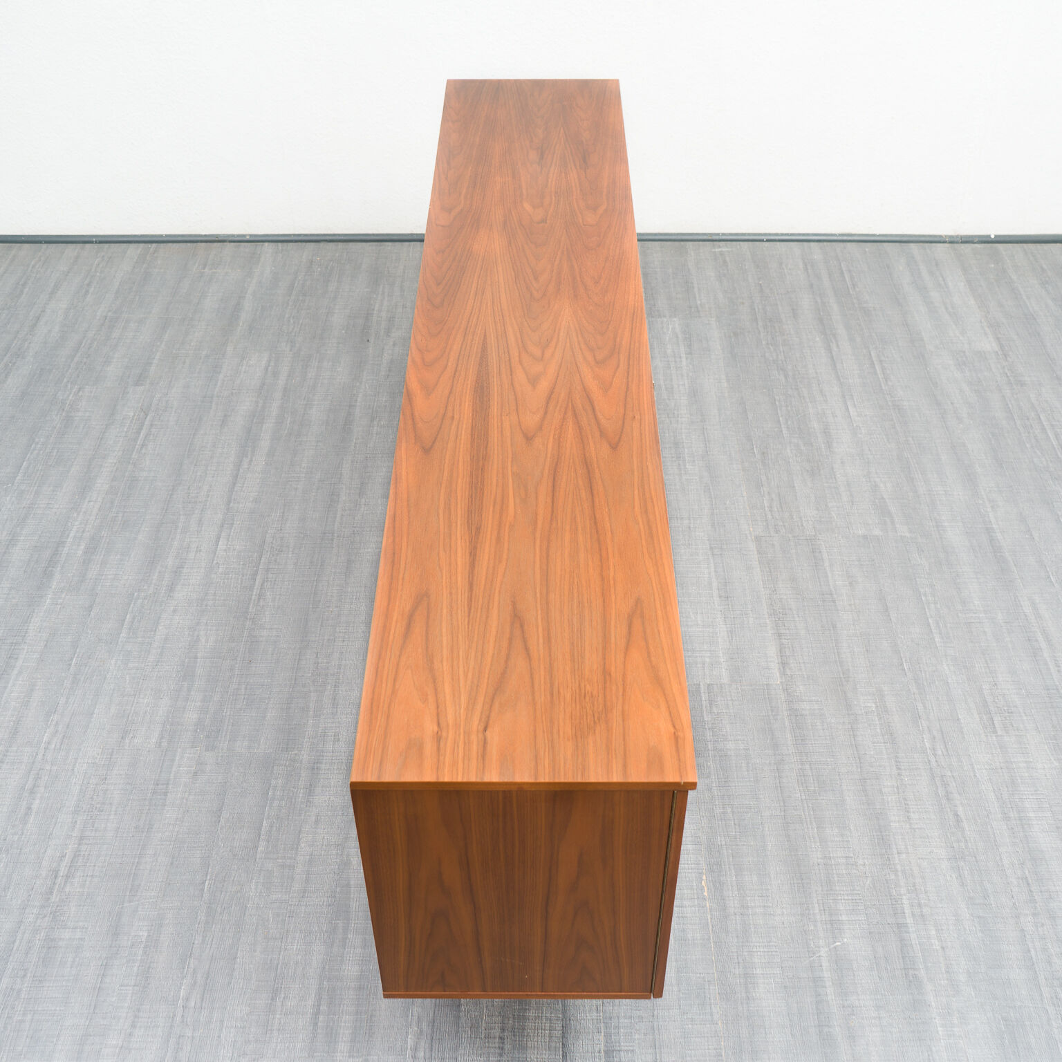 Enfilade 60s, walnut, restored 200cm