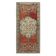 Vintage Handmade Turkish Accent Rug in Red and Beige Color, 100% Wool