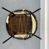 Mid-Century Swivel Balloon Armchair from Lusch & Co, 1960s