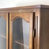 Armoire vitrée vintage 1950