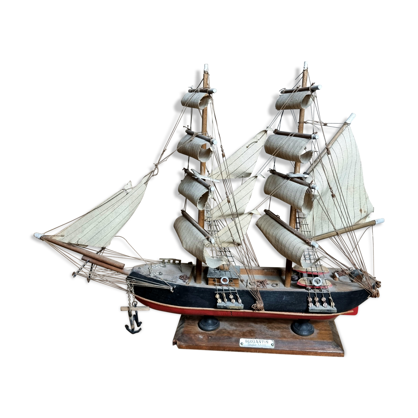 Old boat model