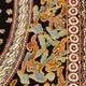 Tapisserie birmane Kalaga, les éléphants, perles et sequins