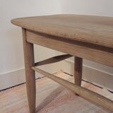 Solid oak coffee table