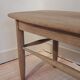 Solid oak coffee table