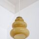 suspension opaline space age design 70s