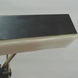 Cubic metal table lamp by Leclaire & Schäfer, 1960s