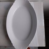 Plat en porcelaine blanche Revol
