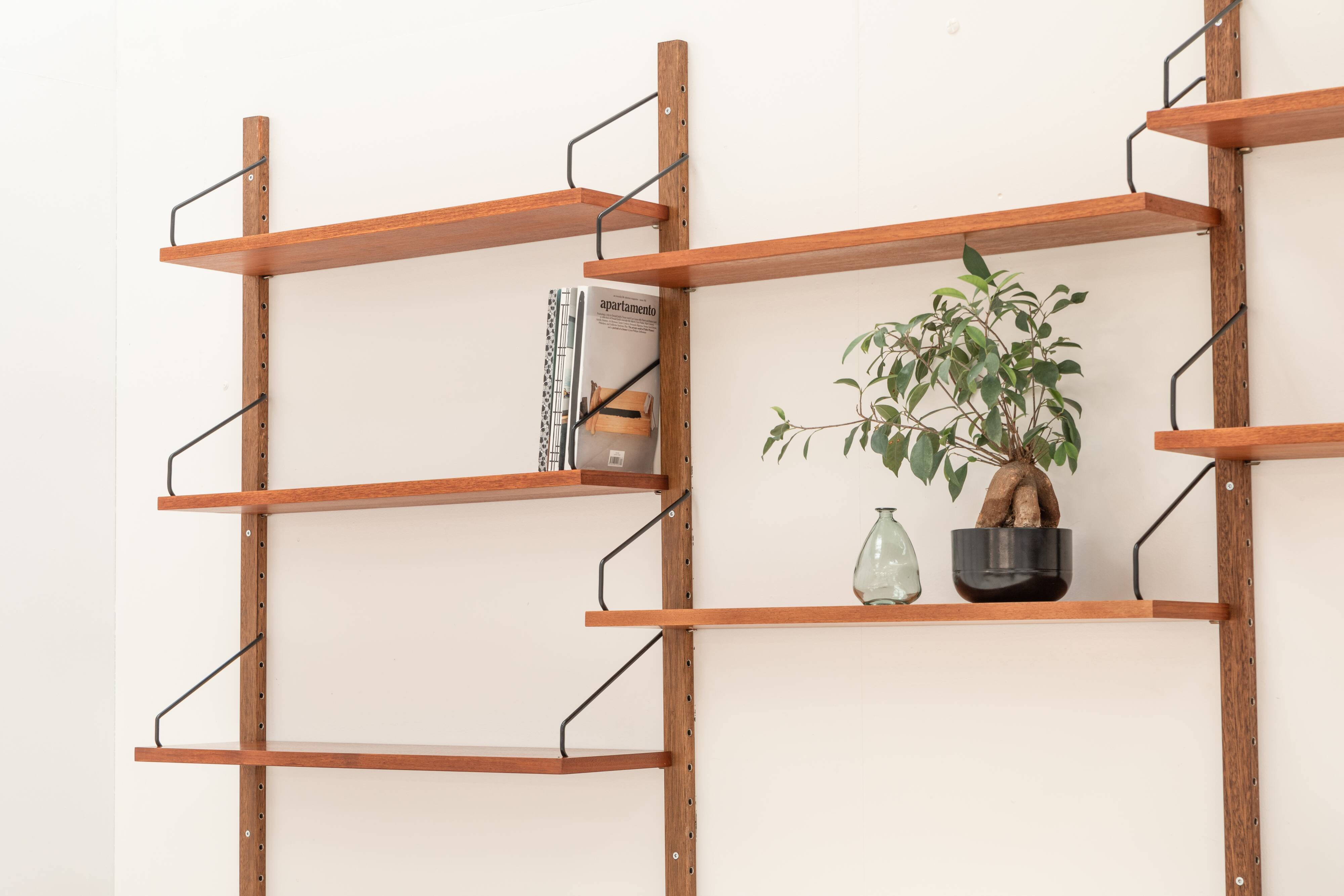 3-column wall unit by Poul Cadovius