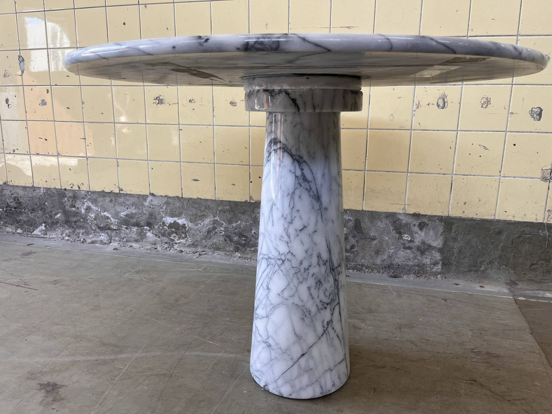 Vintage marble dining table