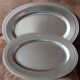 Lot de 2 plats ovales Guy Degrenne