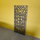 Old french cast iron door fence, 1950s
