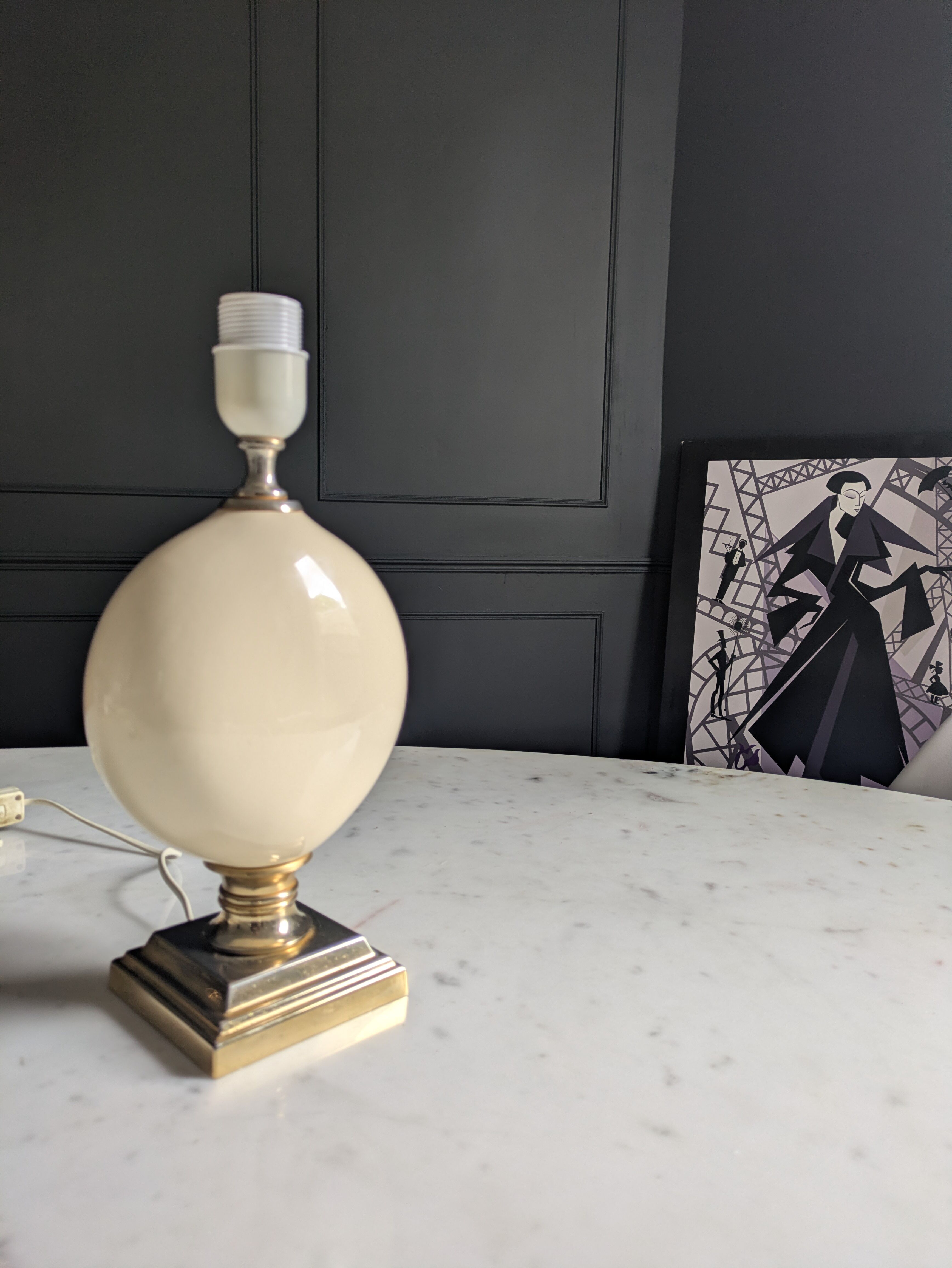 Deschuytener lamp base. Vintage 70s/80s.