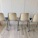 Set of 4 vintage Cojar chairs – Fermigier design – National Furniture