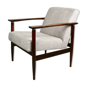 Vintage Light Grey Easy Chair, 1970s