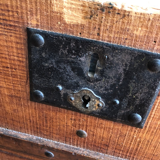 Old wooden trunk