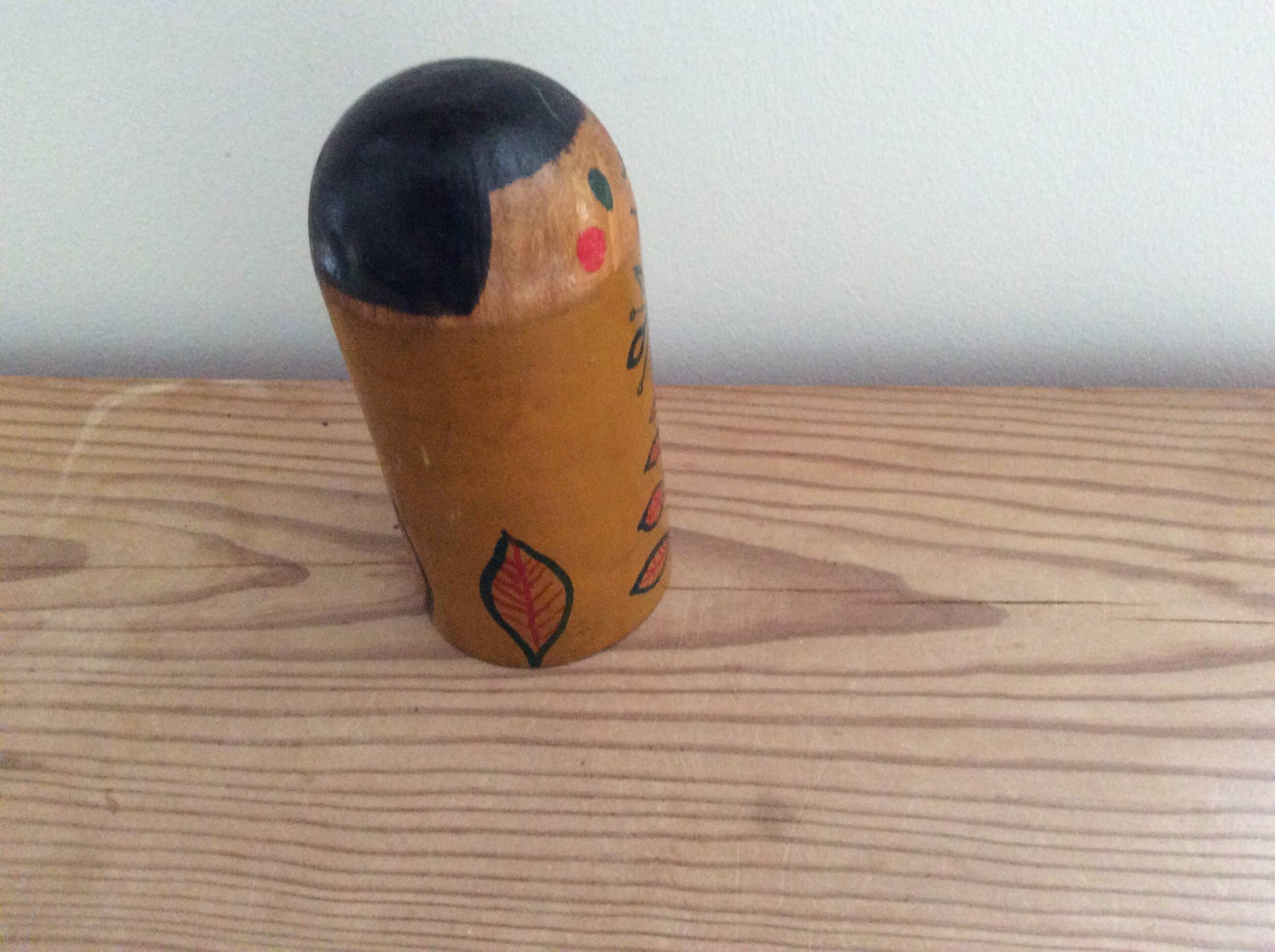 Wooden doll
