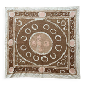 Vintage hand-embroidered tablecloth 153x154 cm
