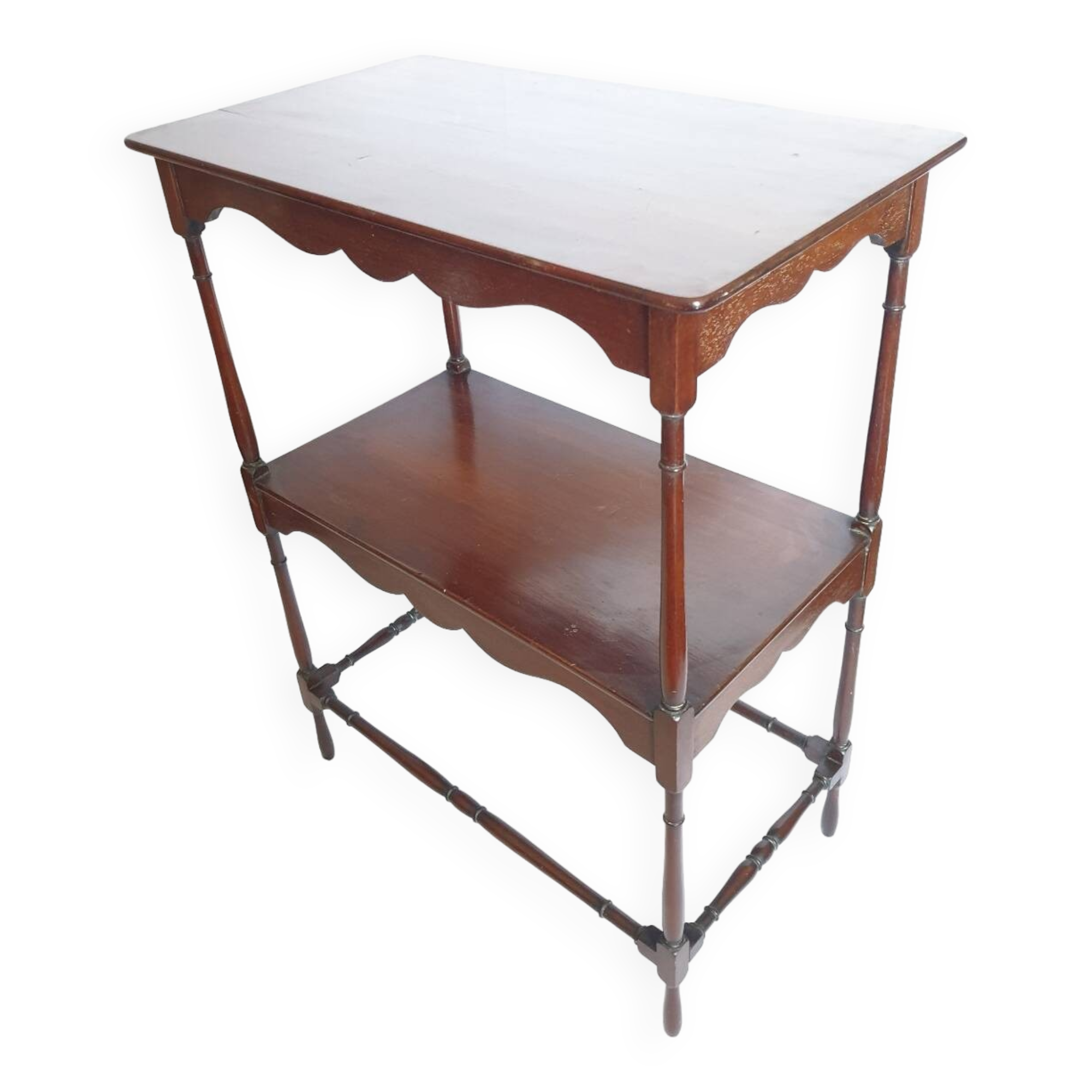 Double shelf console English furniture