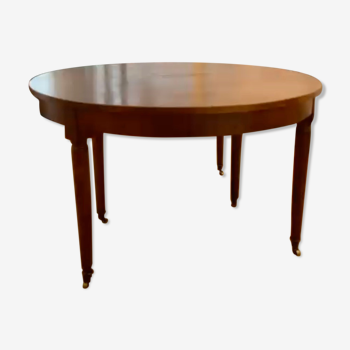 Louis XVI style dining room table with extensions