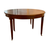 Louis XVI style dining room table with extensions