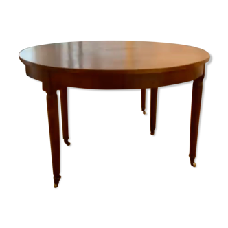 Louis XVI style dining room table with extensions