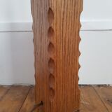 Wooden lamp foot