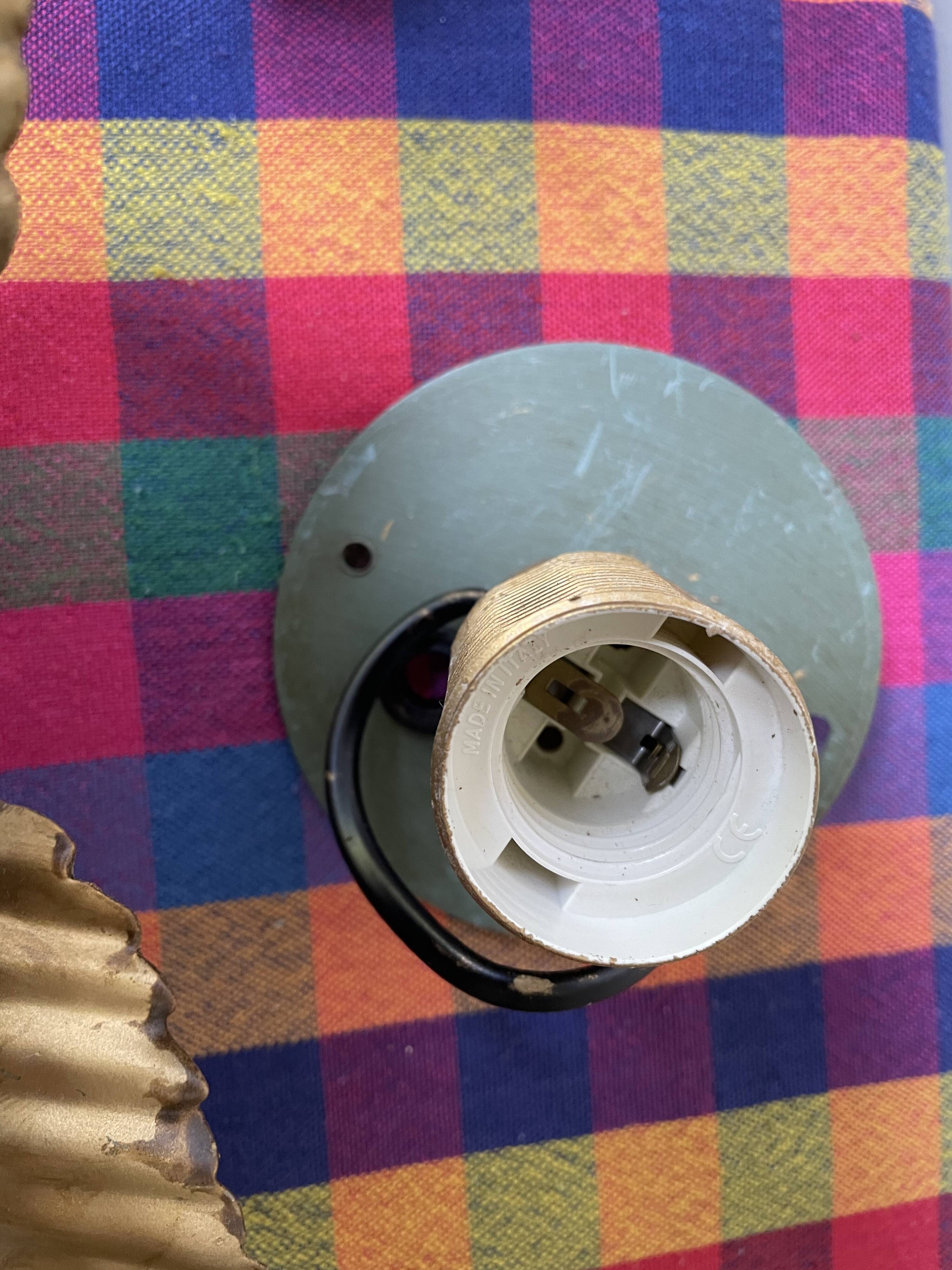 Masca golden flower wall light