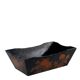 Antique lacquered wooden basket, Orient, second half of the 20th century.