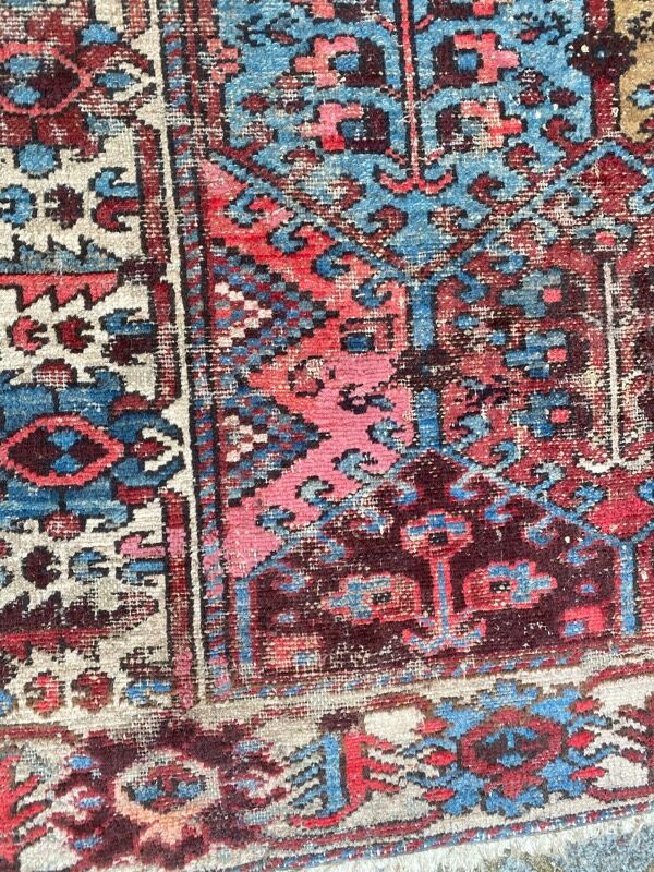 Old Persian carpet Hamadan 125x202 cm