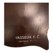 Miroir ancien Vasseur & Cie