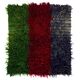 Vintage Hand-Knotted Tulu Rug with Green, Red and Navy Blue Color. 100% Mohair Wool