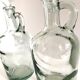2 Vintage 70's Carafes Pourers Bottles Pitchers Olive Oil Vinegar Art