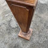 Large wooden and marble column/sheath