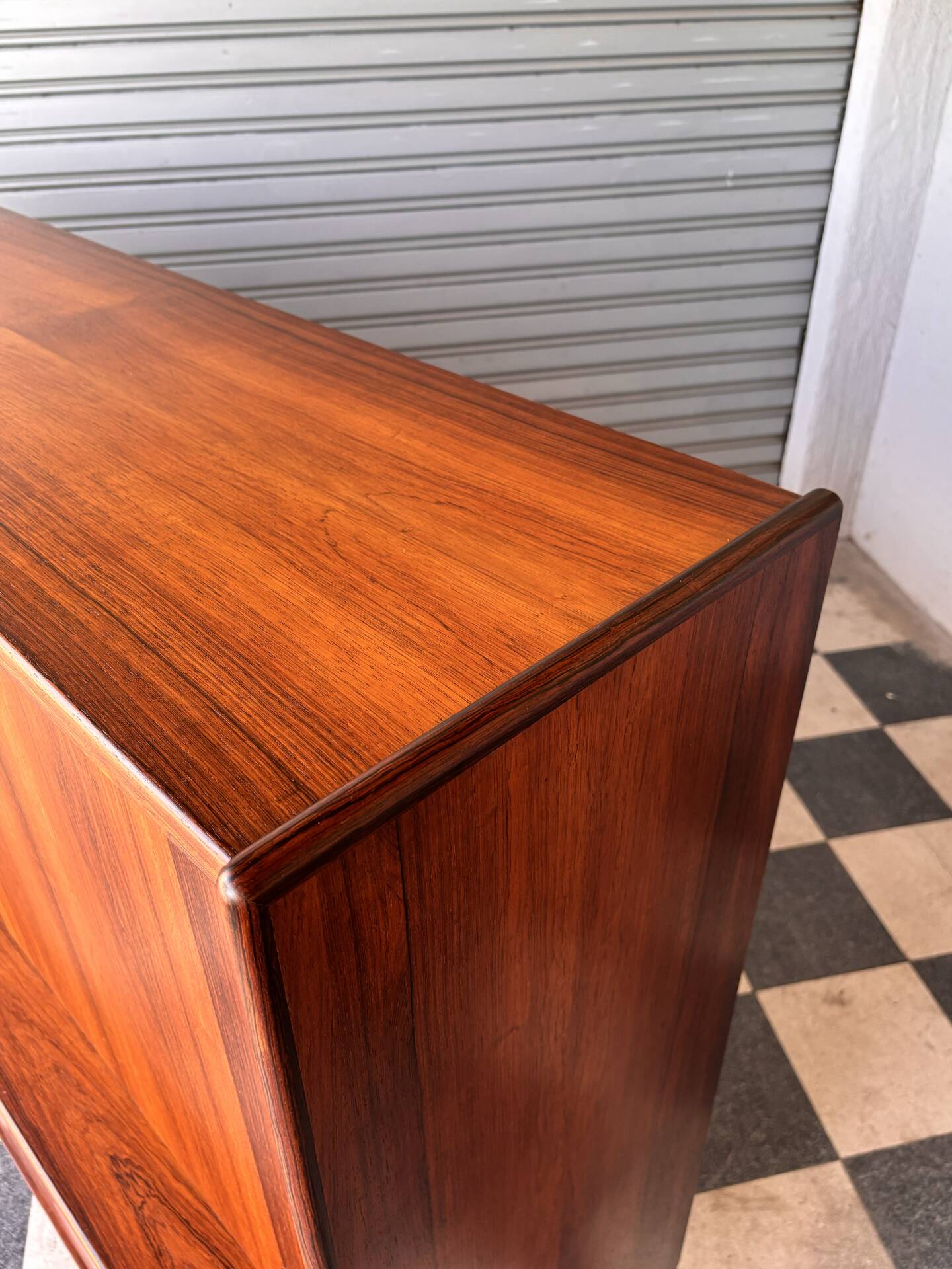 Buffet enfilade haute en palissandre