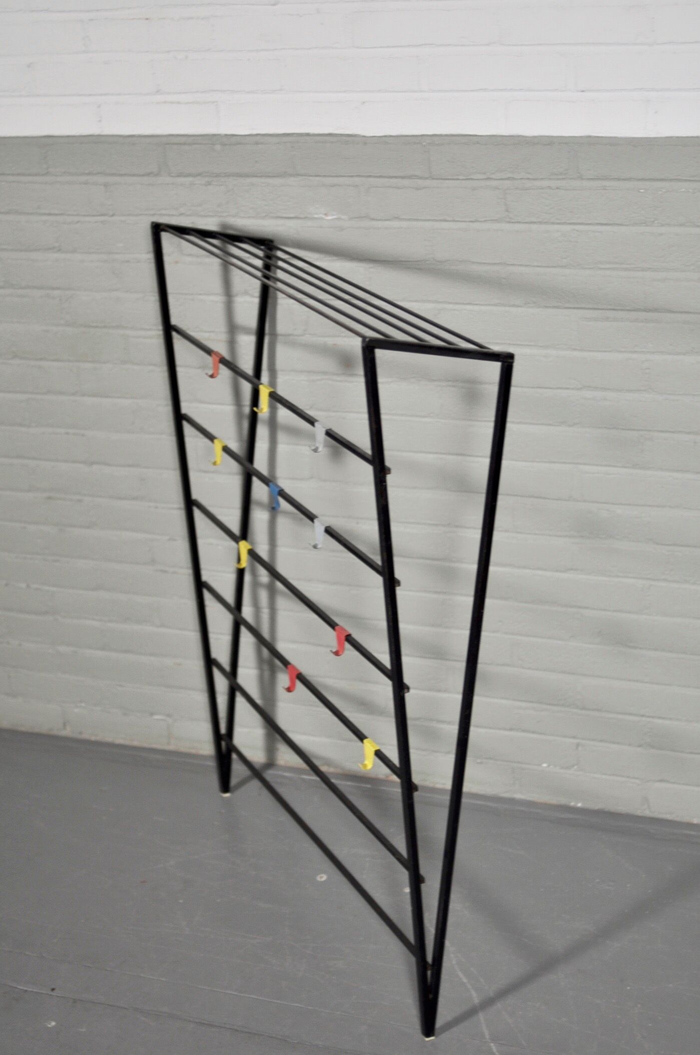Wall mounted coat rack 1970