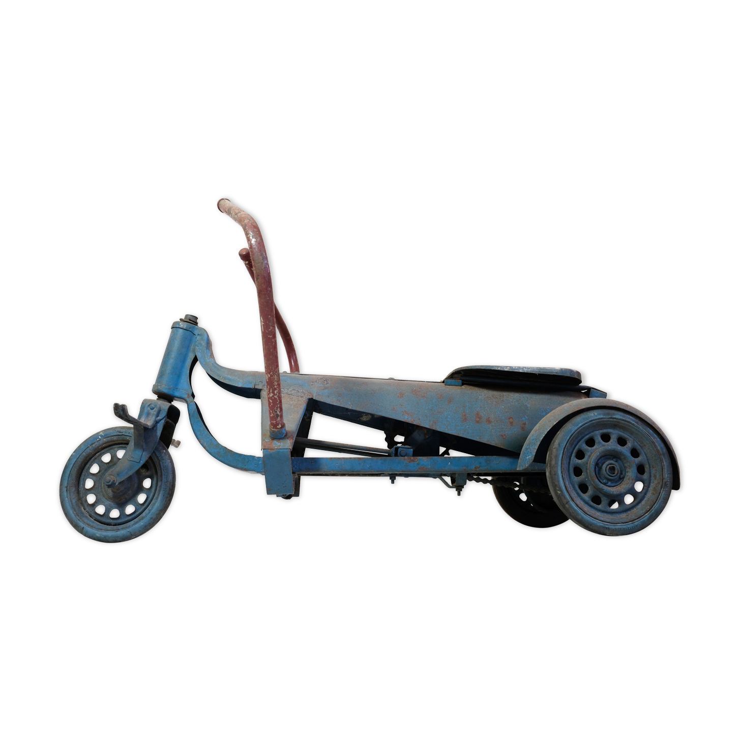 Amazing cyclo rower from the 40s-50s.