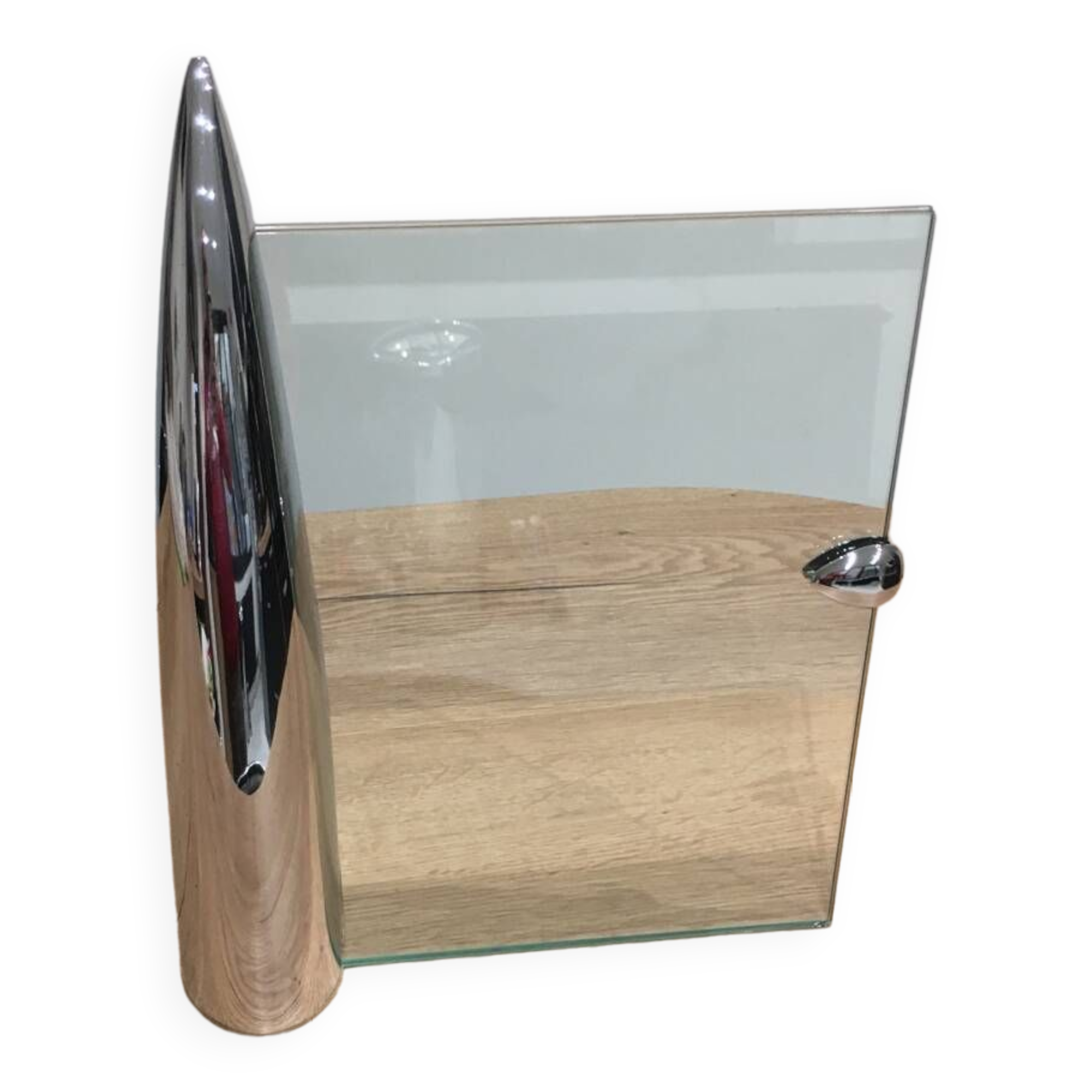 Shark by Starck chrome photo frame