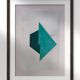 Minimalist geometric painting