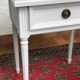 Pair of wooden bedsides Louis XVI style