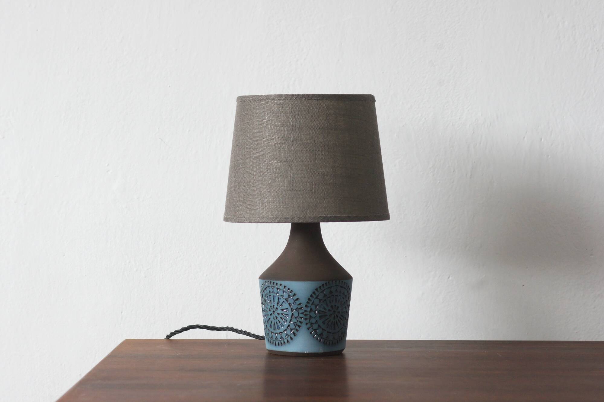 Ceramic Table Lamp from Alingsås Keramik, Sweden, 1960s