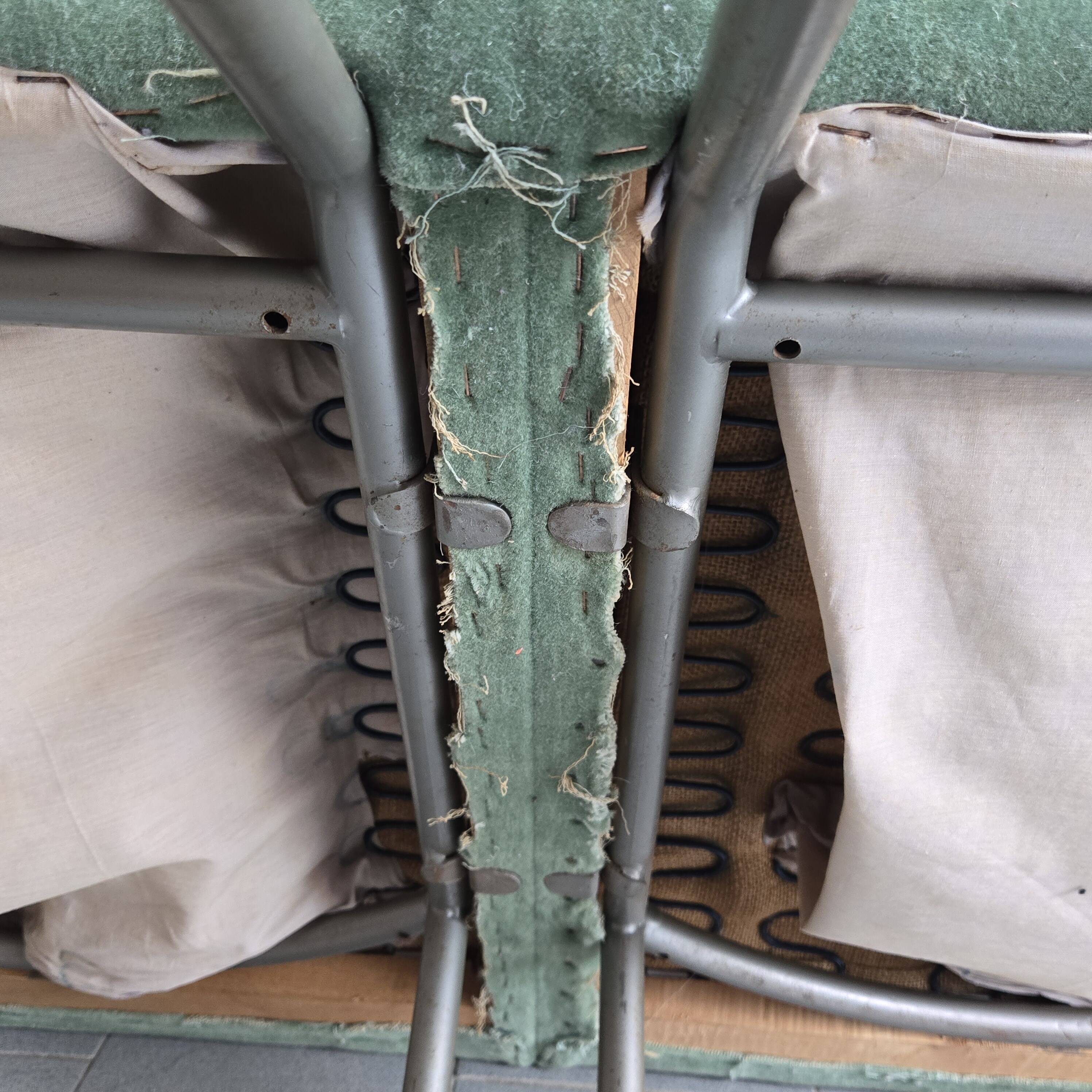 Vintage 2-seater sofa by Louis Paolozzi for Zol, 1950