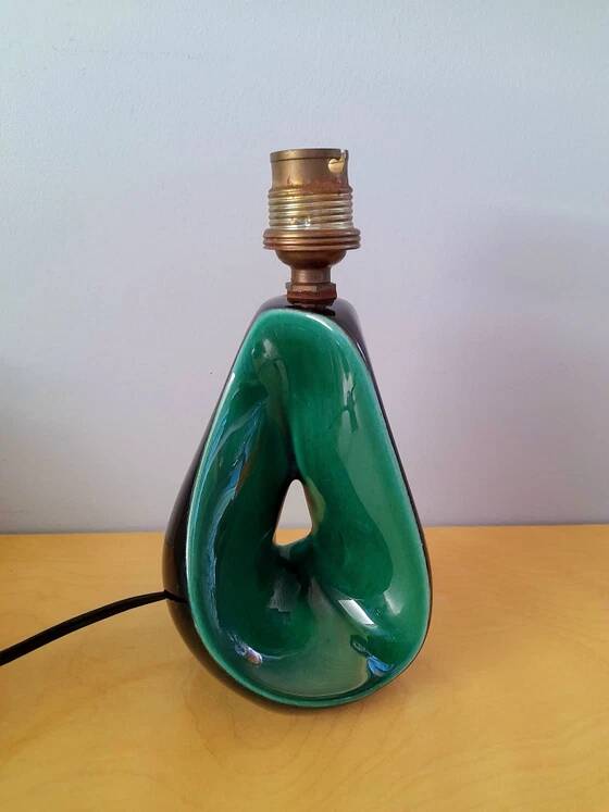 Lampe en céramique 1950