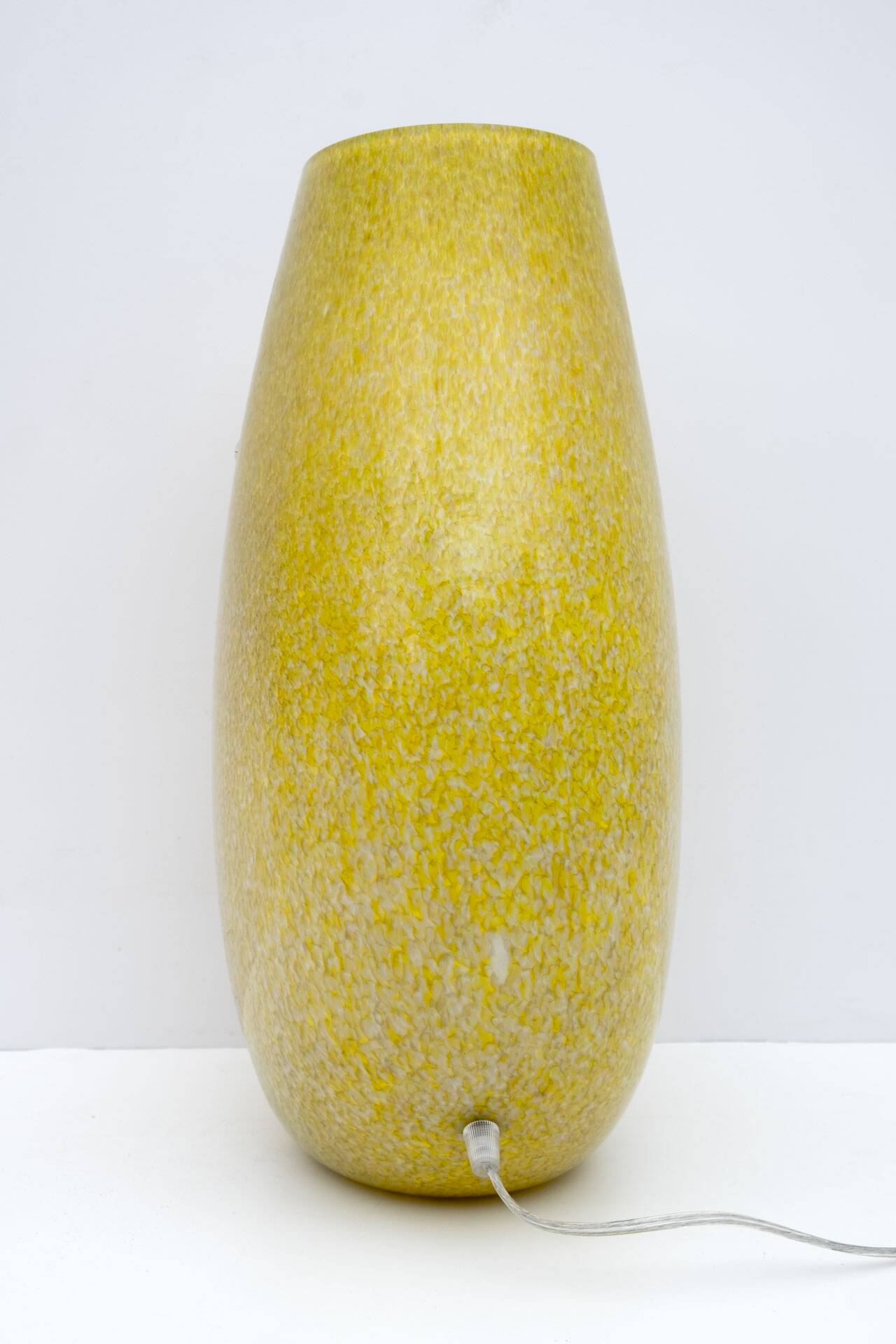 Modern Italian Murano glass table lamp "Pulegoso" by Carlo Nason