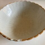 Enamelled earth godrons cup Vieux Moustiers 19th