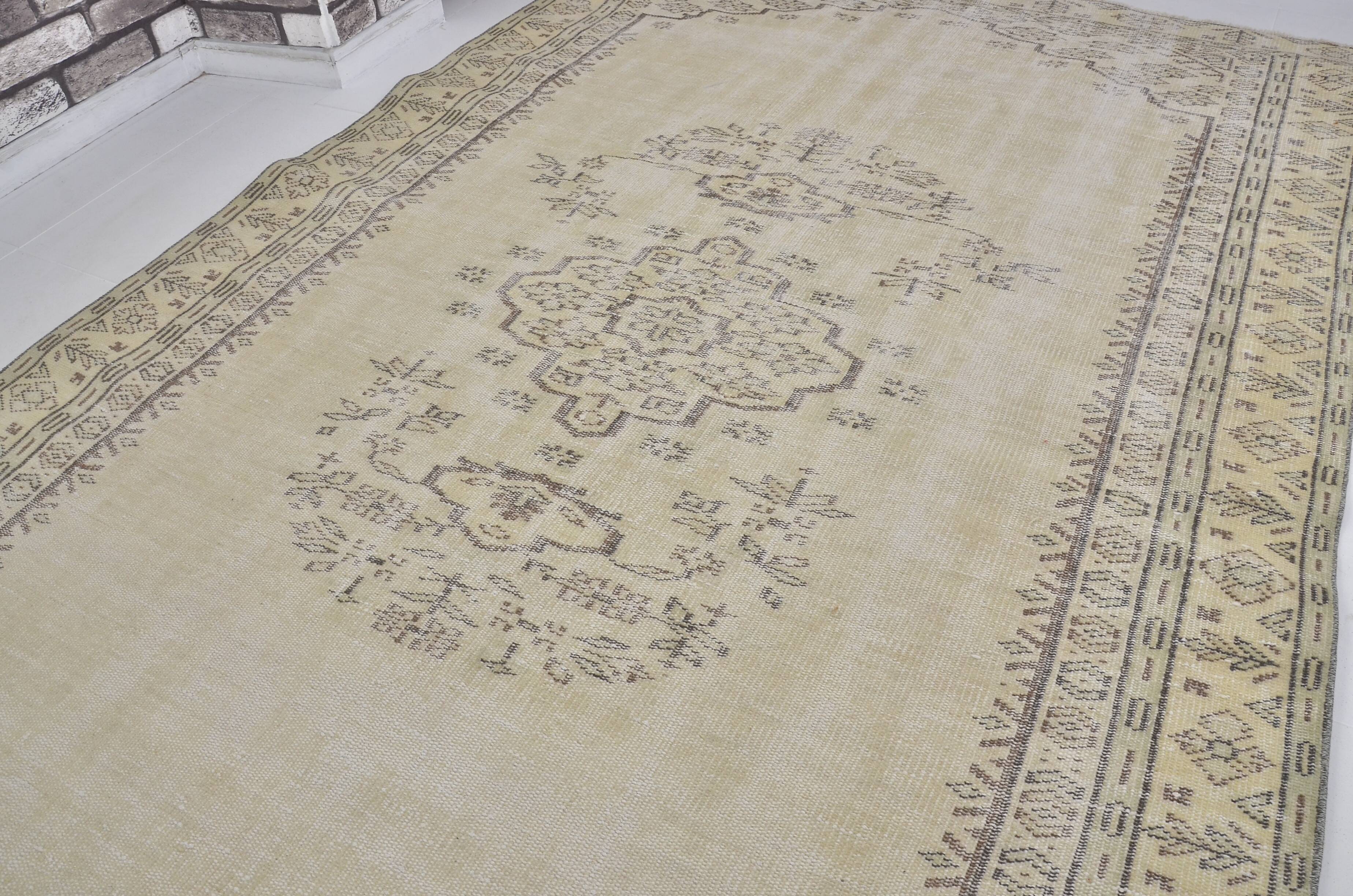 Oushak Handmade Floor Vintage Rug sku1486