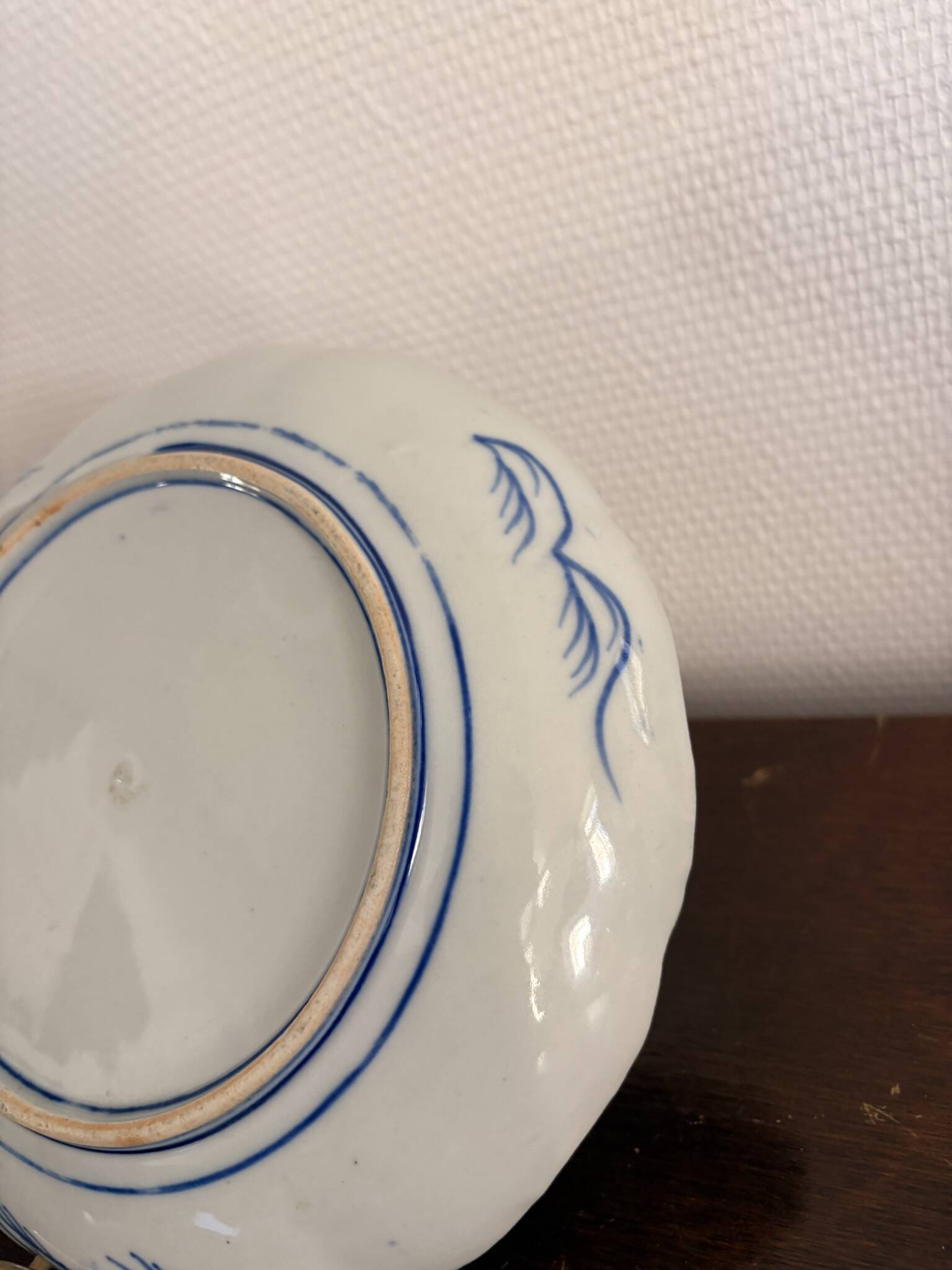 Antique Japanese Plate Arita Style Imari KO Imari Meiji Edo 19th Century