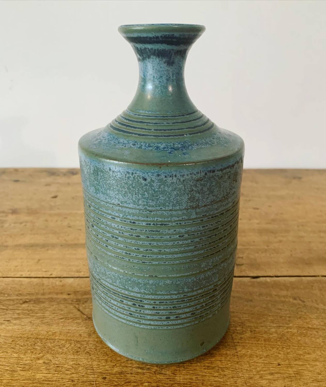 Vase vintage en grès émaillé
